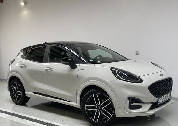 Ford Puma cena 79700 przebieg: 45400, rok produkcji 2020 z Ustroń małe 562